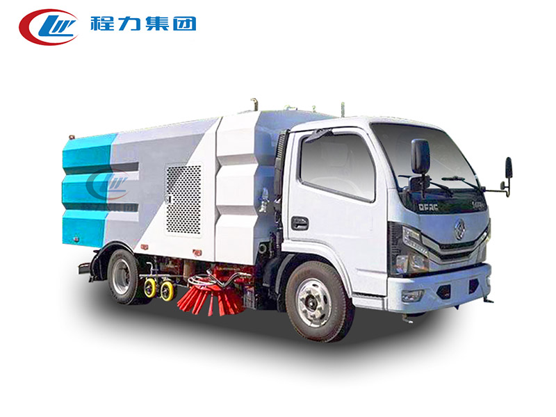 國六東風多利卡5.5方多功能洗掃車