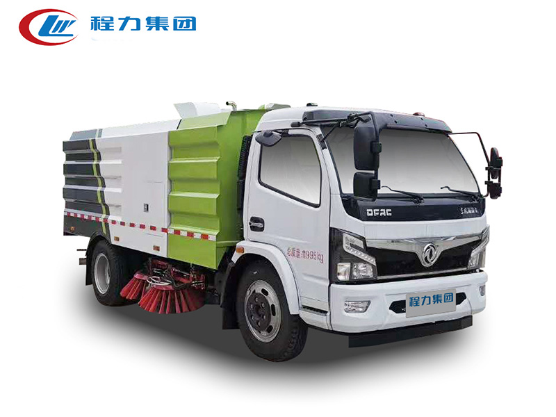 國六東風多利卡8方掃路車