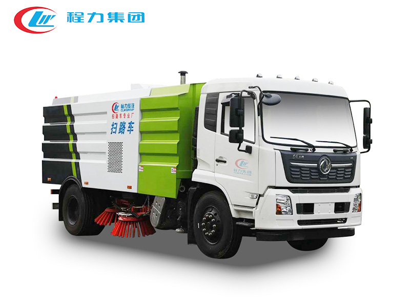 國六東風天錦12方掃車